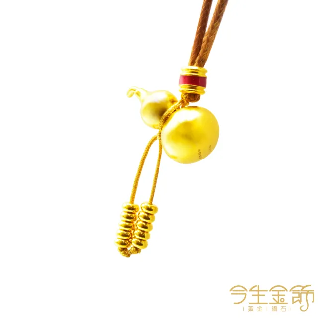 【今生金飾】5D古法墜鍊-福祿安康(小)