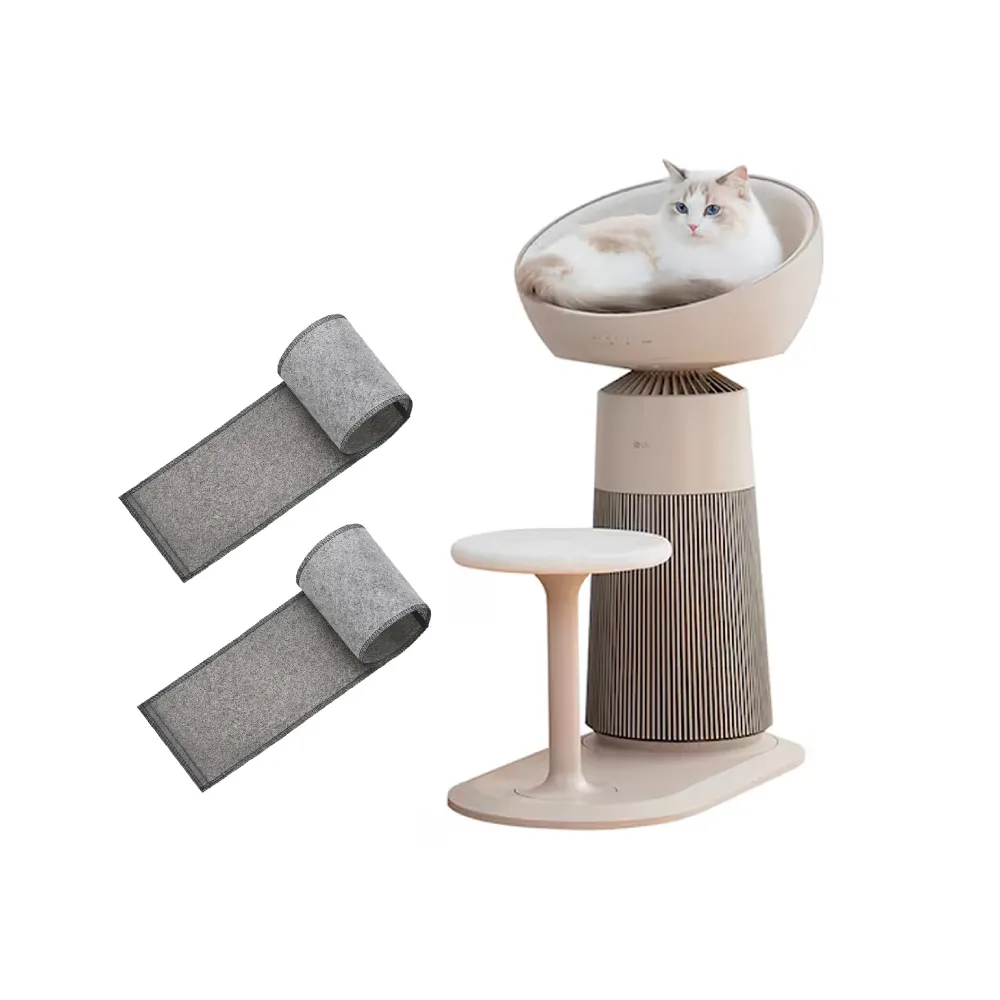 【LG 樂金】喵太座AeroCatTower寵物空氣清淨機(智慧加熱貓窩/寵物秤/AS251CBZ0)
