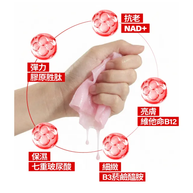 【MIRAE 未來美】專業院線NAD+膠原逆齡面膜 10盒囤貨組 (3片/盒) 抗老