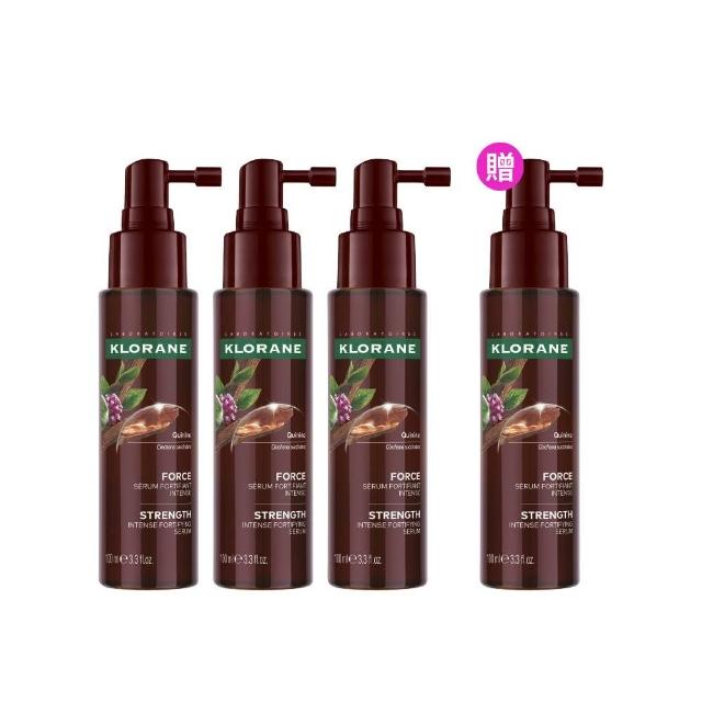 【KLORANE 蔻蘿蘭】官方直營 植萃養髮強韌精華液100ml(升級版)3入組