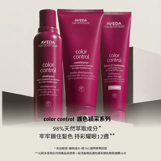 【AVEDA】護色穎采洗潤組(護色穎采洗髮精200ml+護色穎采潤髮乳200ml)