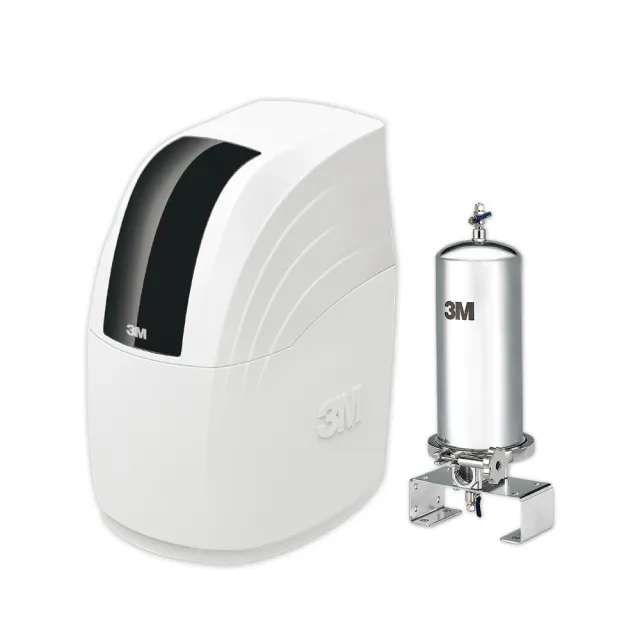 【3M】SFT-100全戶式軟水系統/軟水機+SS801不鏽鋼淨水器(全戶超值組/美國原裝進口閥頭/通過NSF認證)