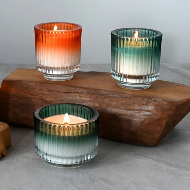 【Gdesign】光嶼波璃香氛蠟燭180g(香氛蠟燭、多巴胺、擴香、情人節禮物、)