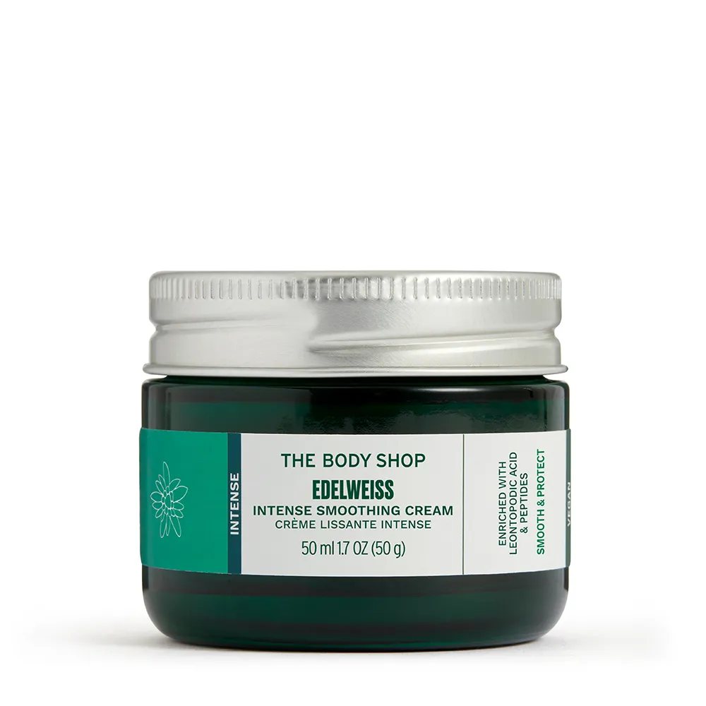 【THE BODY SHOP 美體小舖】雪絨花 漾顏奇肌密集修護霜-50ML(乳霜)