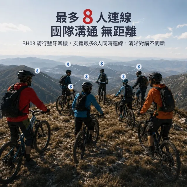 J-TREK BikTok BH-03 自行車對講耳機（單包）專為運動對講而生 僅30克輕量化的極致需求