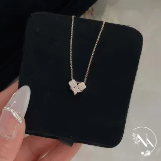 【NANA】娜娜 S925鍍14K金愛心多種戴法項鍊 N115083103(S925 鍍14K金 愛心 項鍊)