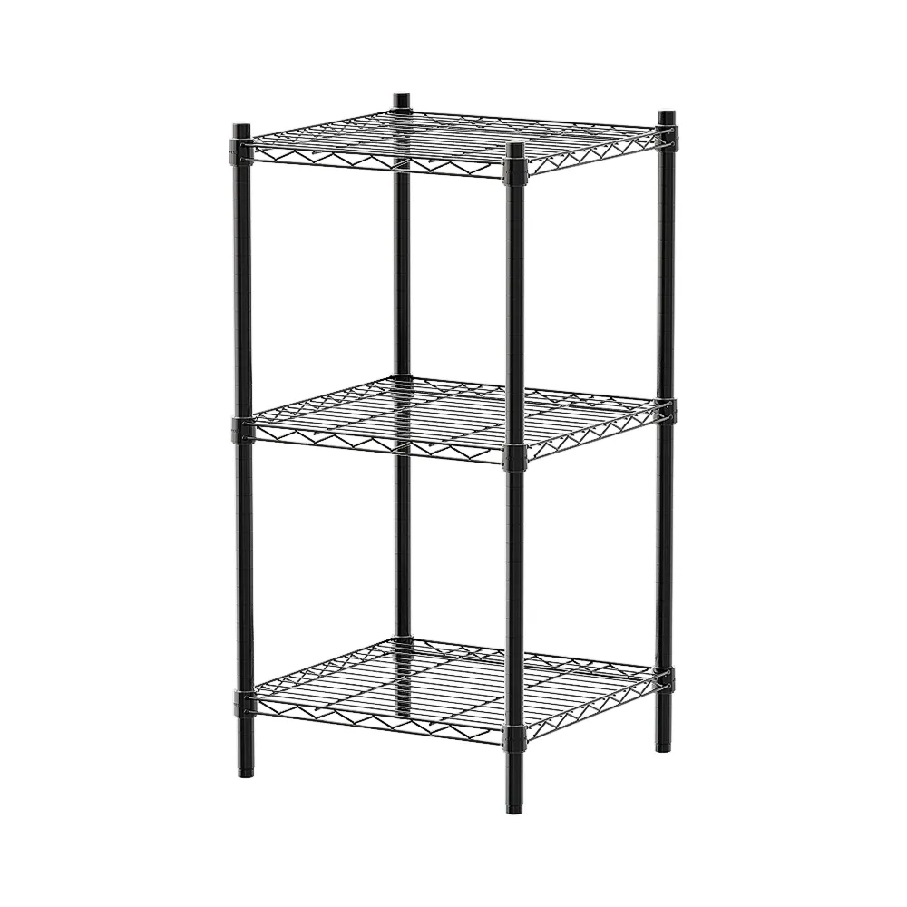 【dayneeds 日需百備】輕型 45x45x90公分烤漆三層架(鐵力士架/收納層架/鞋架/展示架/層架/鐵架)