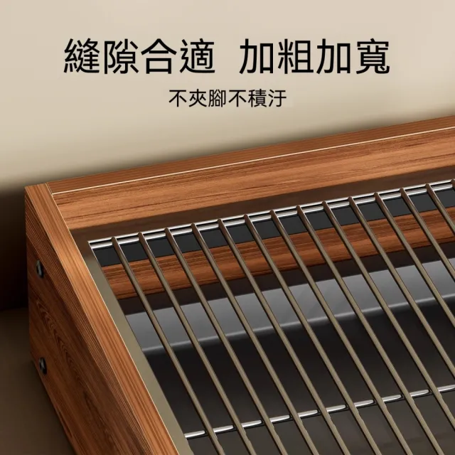 【佳美多】鐵絲網狗廁所 狗廁所 寵物廁所 狗狗便盆 室內寵物尿盆 特大號胡桃木紋 抽拉底盤好清理