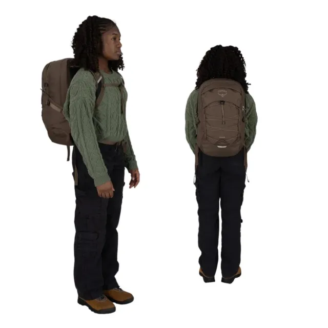 【Osprey】雙11 ☆26秋冬新款☆Quasar Driftshade 26L 特別版都會筆電後背包 Black｜上班通勤背包