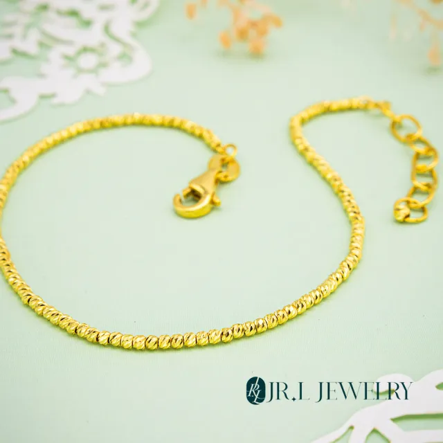 【JR.L JEWELRY】18K金 極簡風尚 K金手鍊