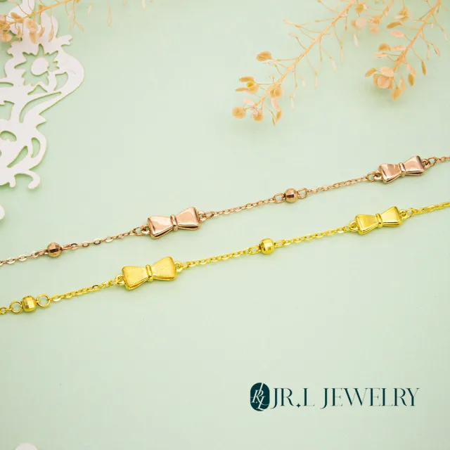 【JR.L JEWELRY】18K金 琥珀時光 K金手鍊