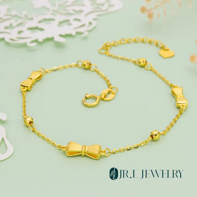 【JR.L JEWELRY】18K金 琥珀時光 K金手鍊