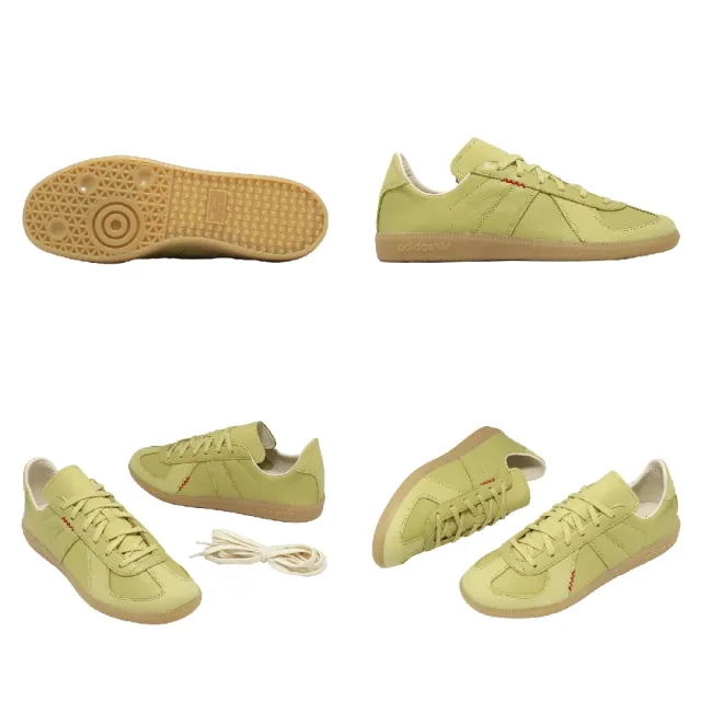 【adidas 愛迪達】休閒鞋 BW Army Decon Hartcopy 男女鞋 黃 膠底 皮革 德訓鞋 LA6836