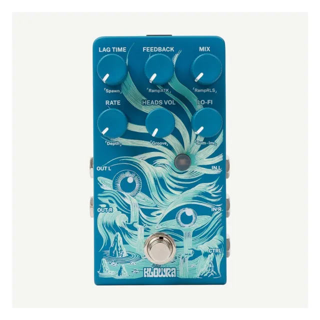 Klowra 電吉他效果器 Rilum Multi-Head Delay 延遲效果器 單顆效果器(原廠公司貨 商品保固有保障)