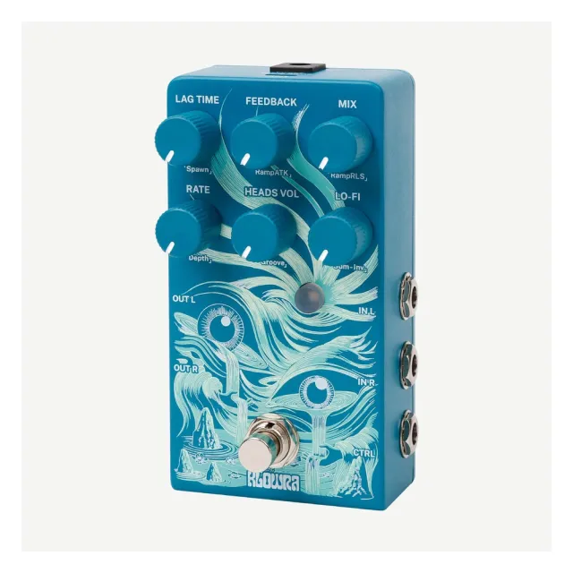 Klowra 電吉他效果器 Rilum Multi-Head Delay 延遲效果器 單顆效果器(原廠公司貨 商品保固有保障)