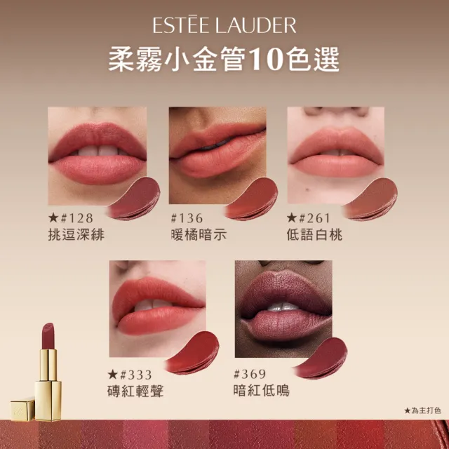 【Estee Lauder 雅詩蘭黛】絕美奢潤精萃唇膏-柔霧