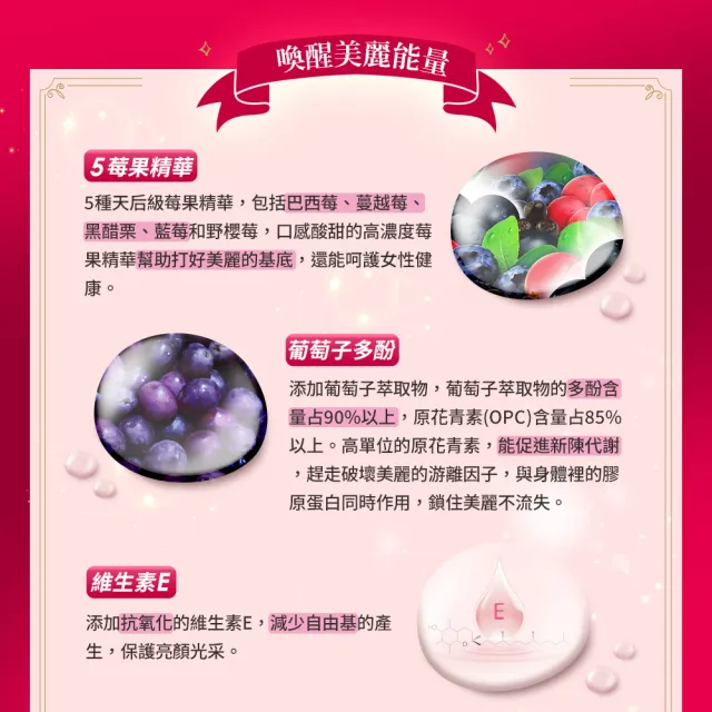 【白蘭氏】活顏馥莓飲 50ml*36瓶▲(天后級保養聖品 喚醒美麗 光采好氣色)