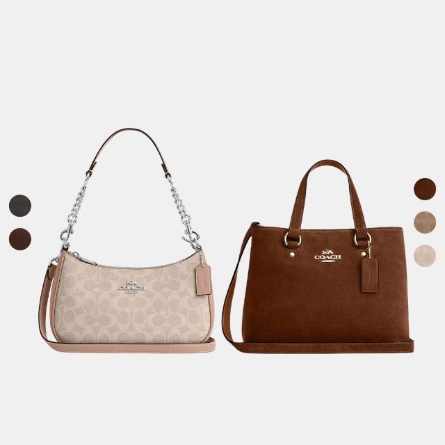 【COACH】蔻馳官方直營 TERI/STATION CARRYALL/EMORY/ETTA 單肩包 斜背包 手提包-多款可選(CV933/CET29)