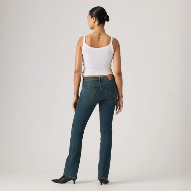 【LEVIS】315™ 中腰塑形靴型牛仔褲 / 微彈性 女生牛仔褲 熱賣單品 19632-0184