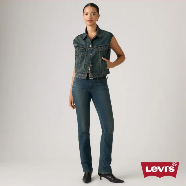 【LEVIS】315™ 中腰塑形靴型牛仔褲 / 微彈性 女生牛仔褲 熱賣單品 19632-0184