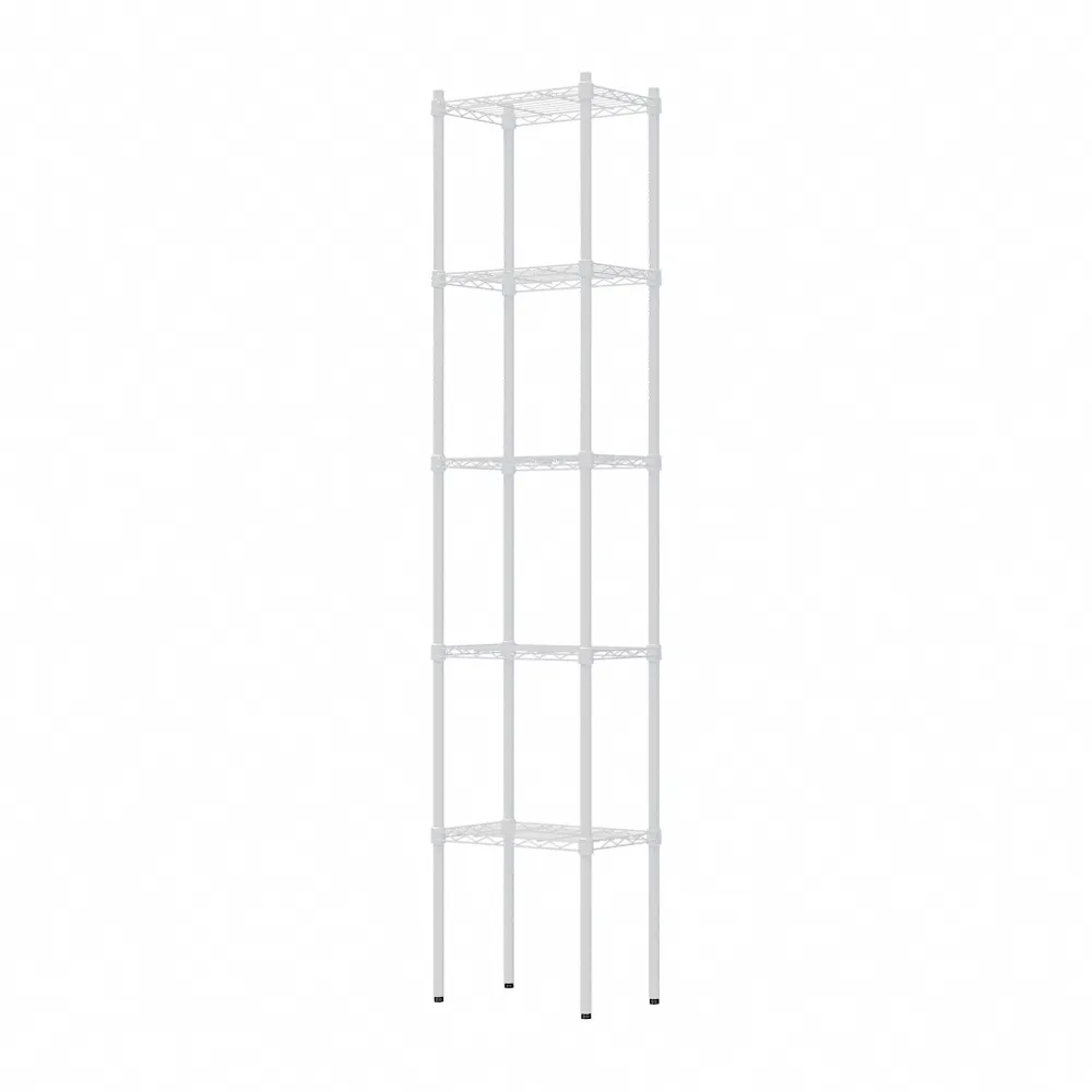 【dayneeds 日需百備】輕型 45x30x210公分 烤漆五層架 兩色可選(鐵力士架/收納層架/鞋架/展示架)