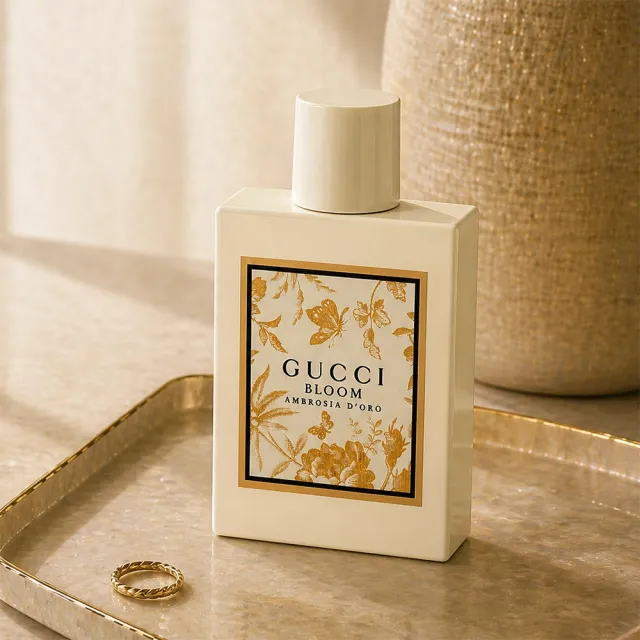 【GUCCI 古馳】花悅金燦女性淡香精50ml(專櫃公司貨)