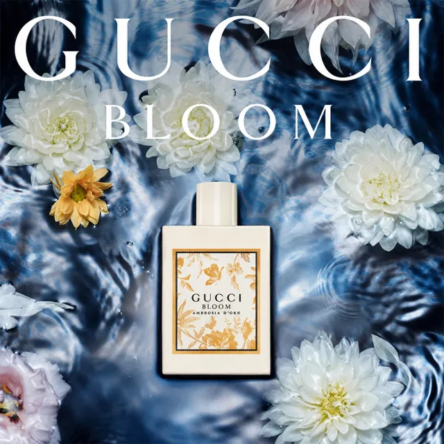 【GUCCI 古馳】花悅金燦女性淡香精30ml(專櫃公司貨)