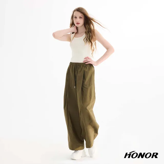 【HONOR 山形屋】素色百搭羅紋修身背心-白/黑/咖