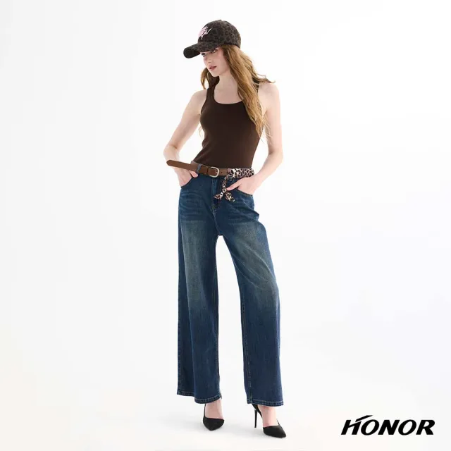 【HONOR 山形屋】素色百搭羅紋修身背心-白/黑/咖