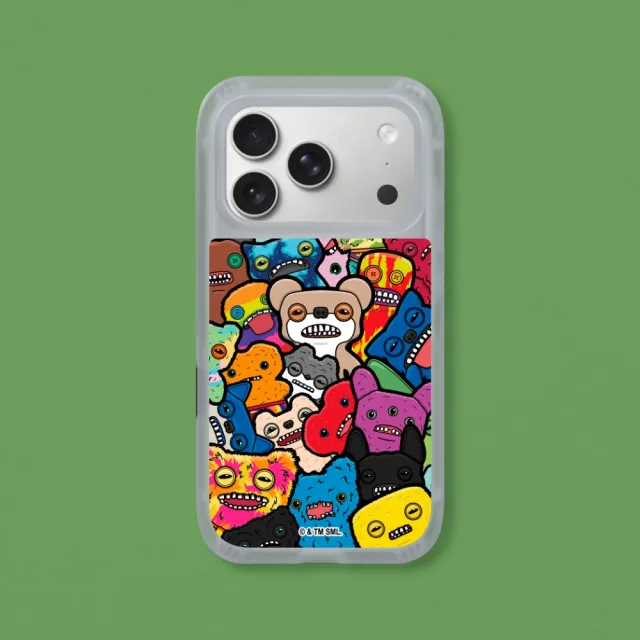 【RHINOSHIELD 犀牛盾】iPhone 18/17/16/15系列 AirX 氣墊磁吸防摔手機殼/倍感牙力(Fuggler放克牙寶)