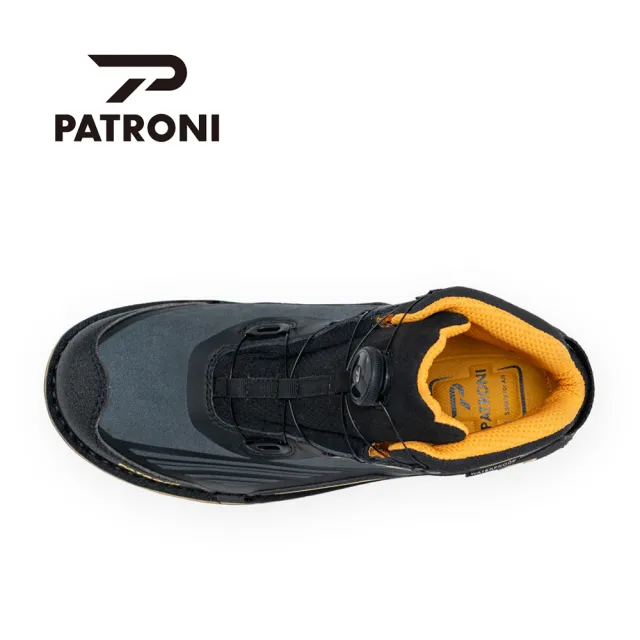 【PATRONI】SF2205 逆天靴SD防水快旋鈕抗靜電安全鞋(可通過金屬探測)