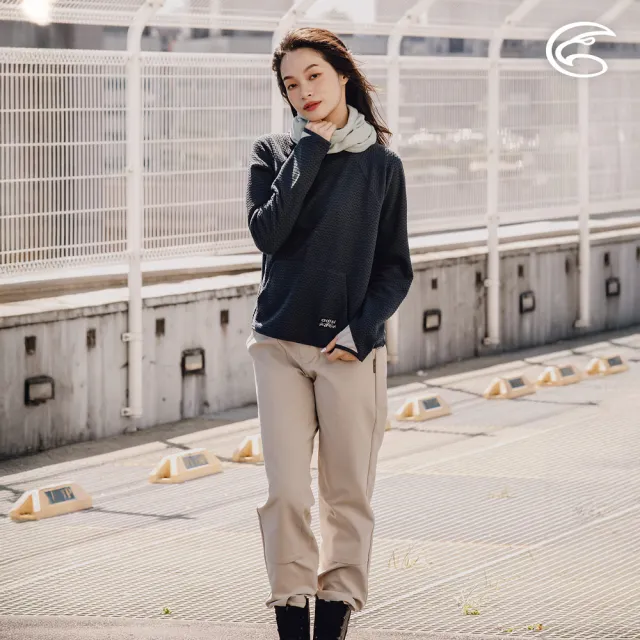 【ADISI】女SpiriQ超撥快乾輕旅抗皺長褲 AP2621099 灰米 (S-XL)｜防潑水 彈性 排汗 機能褲 Urban