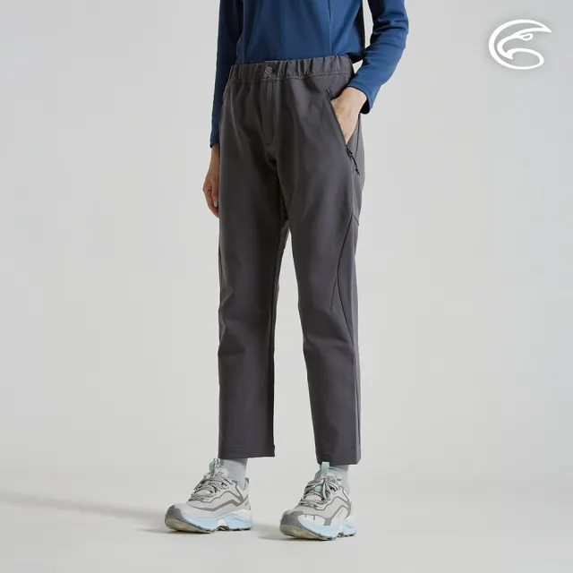 【ADISI】女SpiriQ超撥快乾輕旅抗皺長褲 AP2621100 鋼鐵灰 (S-XL)｜防潑水 彈性 排汗 機能褲 Urban
