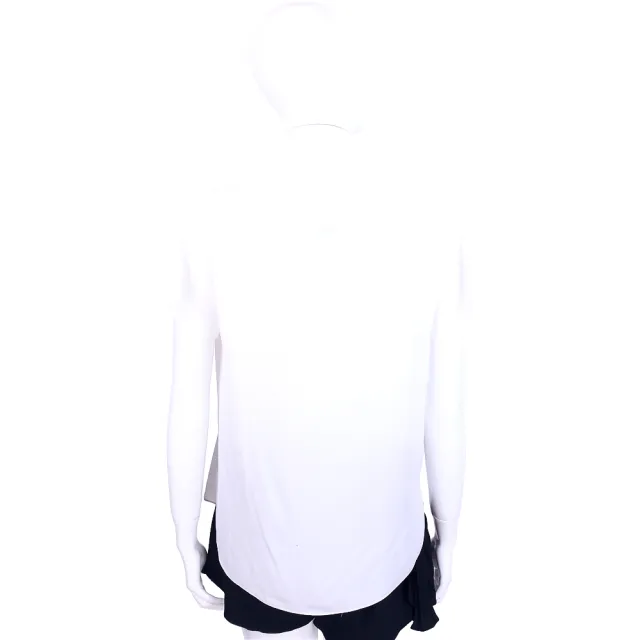 【MOSCHINO】白色鑽石項鍊圖案設計短袖上衣(女裝 圓領 TEE T恤)