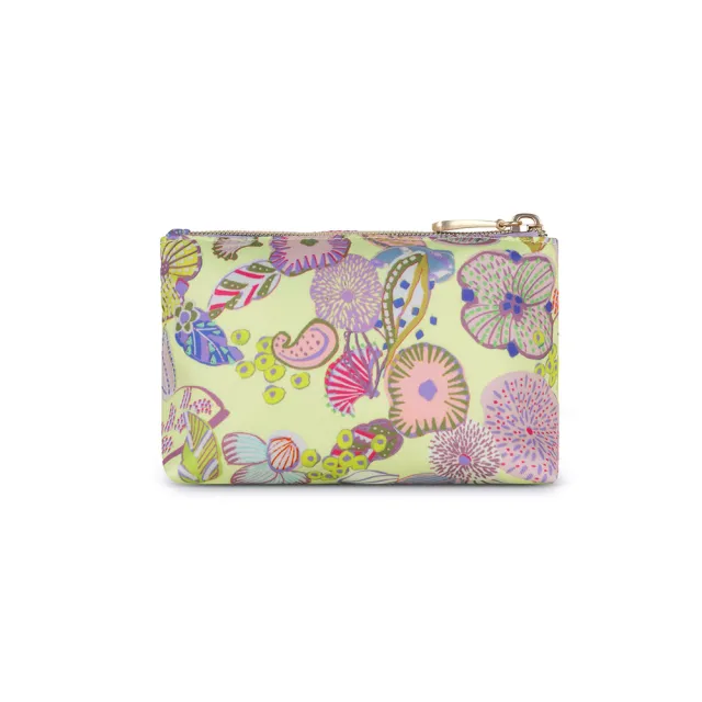【Oilily】雙11 荷蘭品牌 MEOIL1307 Pushpa 多功能零錢包 粉黃