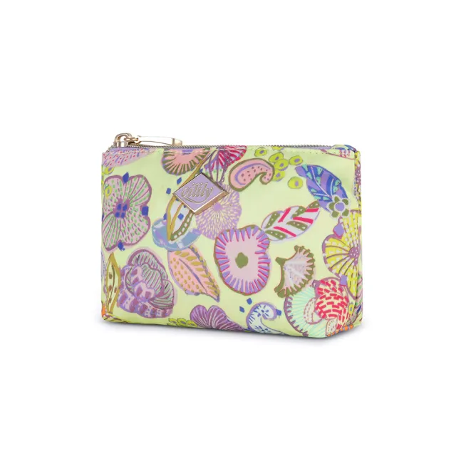 【Oilily】雙11 荷蘭品牌 MEOIL1307 Pushpa 多功能零錢包 粉黃