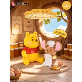 【Beast Kingdom 野獸國】小熊維尼 蜂蜜烘焙日記 雙入組 盲盒單入丨LIOH TOY