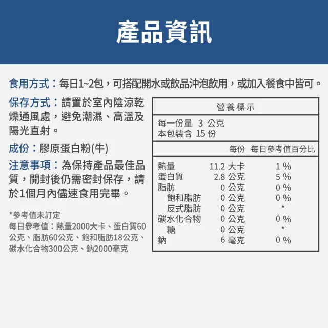 【FJ 豐傑生醫】德國100%膠原蛋白15包/盒