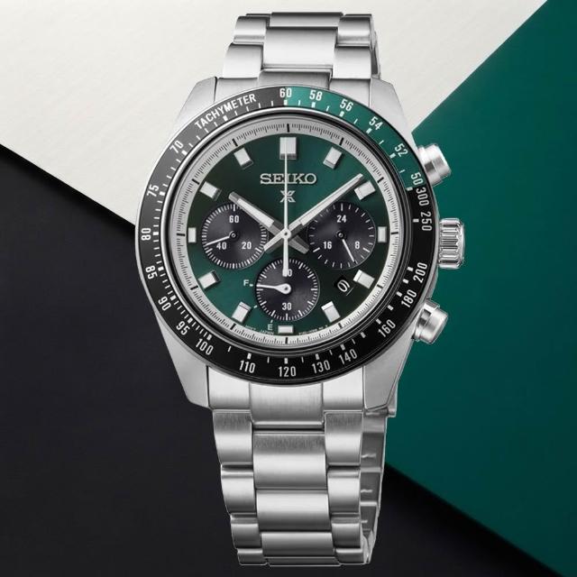 【SEIKO 精工】PROSPEX系列 綠熊貓 太陽能計時腕錶 錶 手錶 送禮 (HBJ003P1/V192-00B0G)