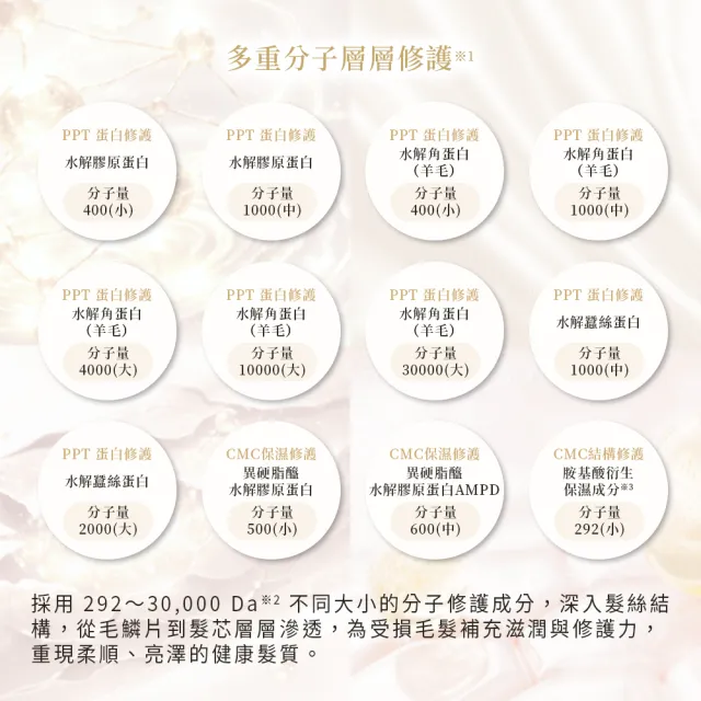 DAMAGE HERO黛赫柔 分子修護洗髮精 450mL(修護受損髮/撫平毛躁/柔順亮澤/胺基酸洗髮精)