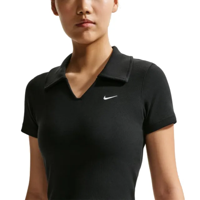 【NIKE 耐吉】短版 短袖 POLO衫 AS W NSW ESSNTL SS POLO CRP TO 女 - IO2730010