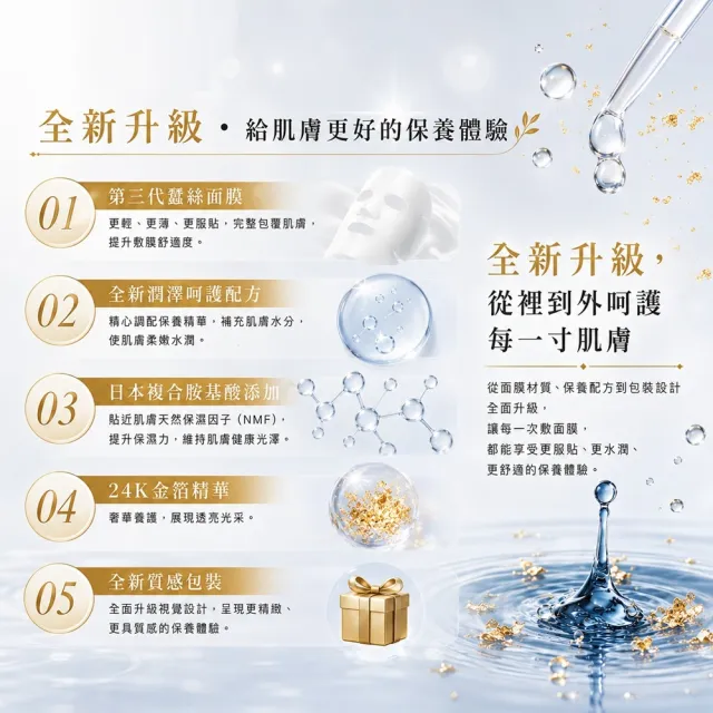 【Sesedior 希希娣兒】魚子緊緻撫紋面膜50片(深層保濕 • 緊緻彈潤 • 提亮膚色 •密集修護)