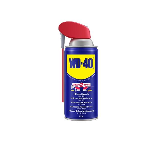 【WD-40】多功能除銹潤滑劑 附專利型活動噴嘴 277ml(WD40)