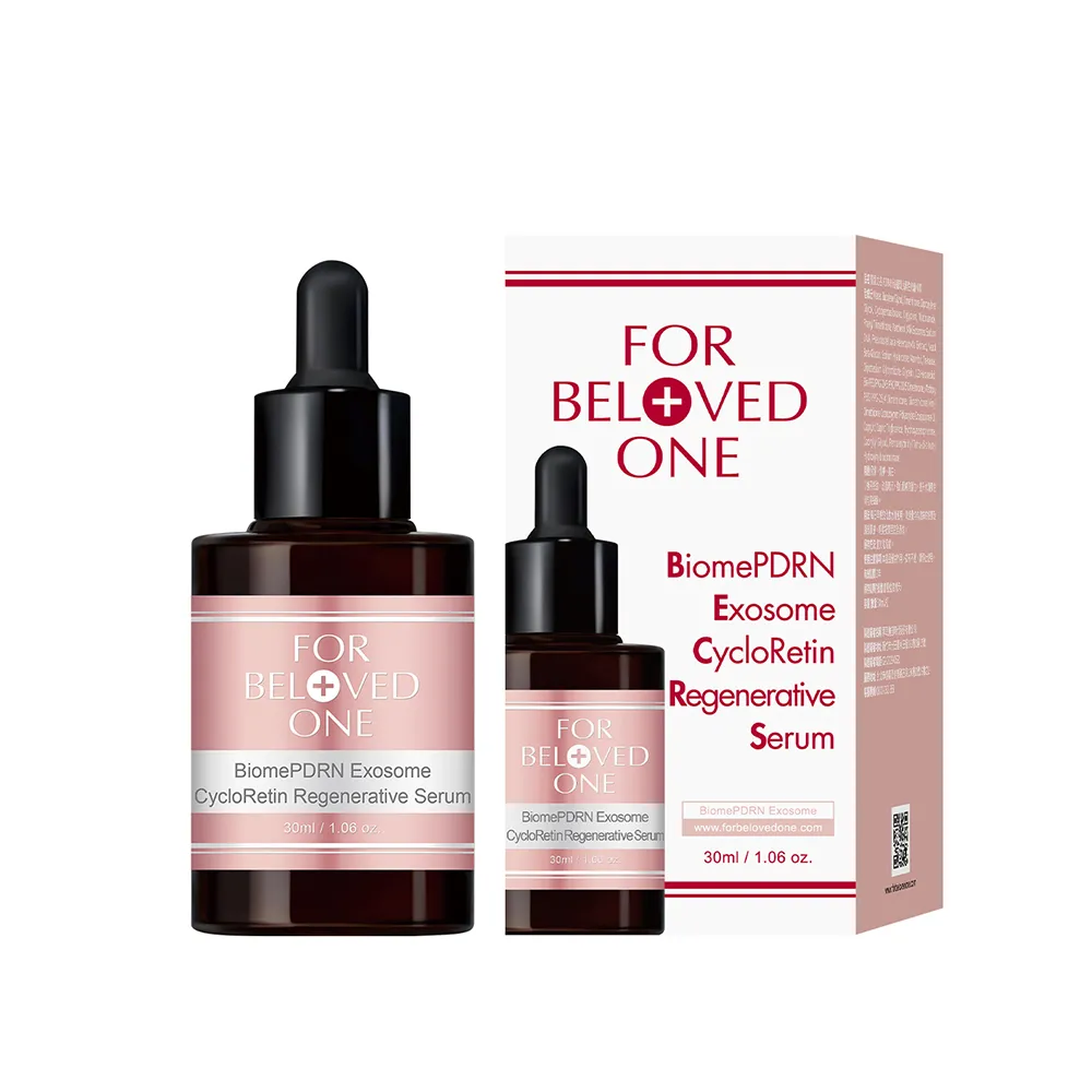 【For Beloved One 寵愛之名】PDRN外泌體環肽再生修護精華30ml(水光肌/強化屏障/長效保濕)