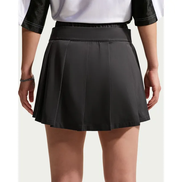 【NIKE 耐吉】短裙 女 AS W NK STREET PLEATED MINI SK 運動 休閒 裙子 短裙 黑 (IO9612010)