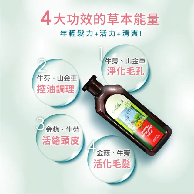 【KRAUTERHOF 德國草本莊園】無矽靈植萃洗髮精/護髮乳 500ml任選3入(迷迭香/洋甘菊/複方/蕁麻/乳木果)