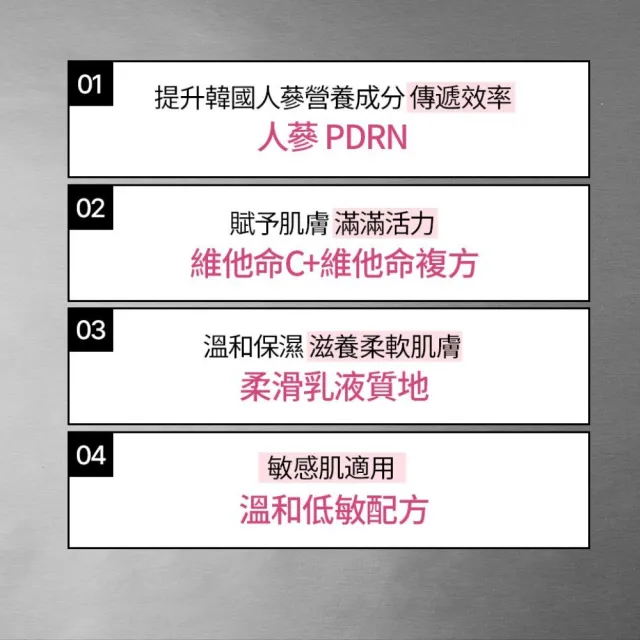 【Farmstay 植物莊園】韓國PDRN維C煥亮新生乳液100ml x1入