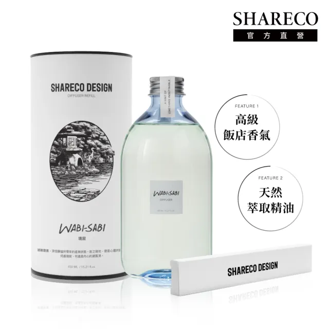 【SHARECO】捕蠅草迷幻空間擴香補充瓶450ml(多款任選)