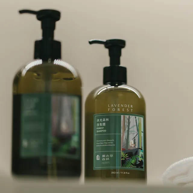【LAVENDER FOREST 薰衣草森林】沐光森林洗髮露 350ml