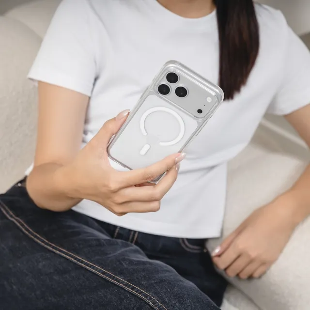 【SwitchEasy】iPhone 18 Nude M 軍規防摔磁吸透明手機殼(iPhone 18 Pro/Pro Max)
